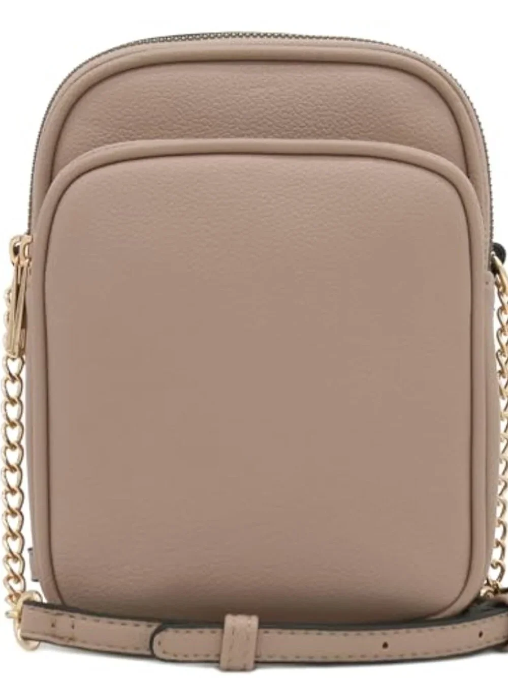 Multi Pocket Faux Leather Casual Crossbody Bag with Adjustable Strap